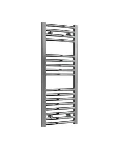 Reina Diva Curved Chrome Electric Heated Towel Rail 1000 x 400mm