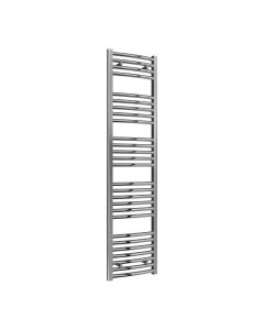 Reina Diva Curved Chrome Electric Heated Towel Rail 1600 x 400mm