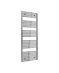 Reina Diva Curved Chrome Electric Heated Towel Rail 1600 x 600mm