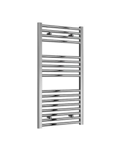 Reina Diva Flat Chrome Electric Heated Towel Rail 1000 x 500mm