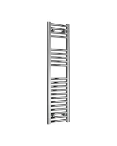 Reina Diva Flat Chrome Electric Heated Towel Rail 1200 x 300mm