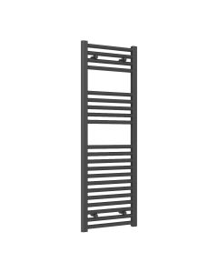 Reina Diva Flat Anthracite Electric Heated Towel Rail 1200 x 400mm