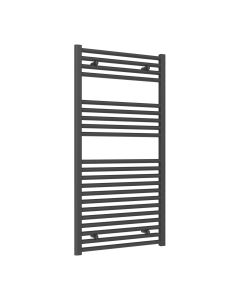 Reina Diva Flat Anthracite Electric Heated Towel Rail 1200 x 600mm