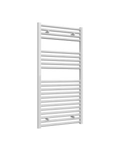 Reina Diva Flat White Electric Heated Towel Rail 1200 x 600mm