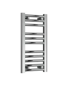 Reina Diva Flat Chrome Electric Heated Towel Rail 600 x 300mm