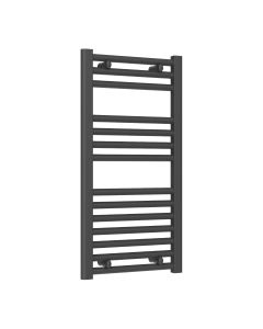 Reina Diva Flat Anthracite Electric Heated Towel Rail 800 x 400mm