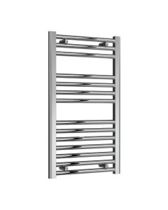 Reina Diva Flat Chrome Electric Heated Towel Rail 800 x 450mm