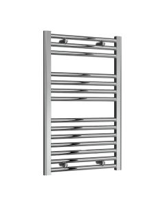 Reina Diva Flat Chrome Electric Heated Towel Rail 800 x 500mm
