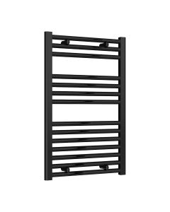 Reina Diva Flat Black Electric Heated Towel Rail 800 x 500mm