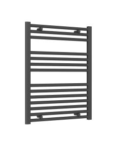 Reina Diva Flat Anthracite Electric Heated Towel Rail 800 x 600mm