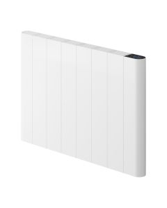 Reina Maia Horizontal White WiFi horizontal electric panel radiator — 500mm x 725mm front view product image