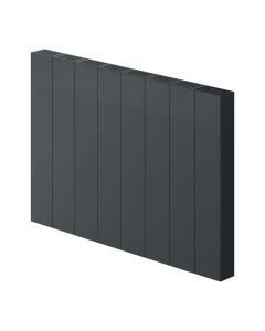 Reina Nika Horizontal Anthracite WiFi horizontal electric panel radiator — 500mm x 725mm front view product image