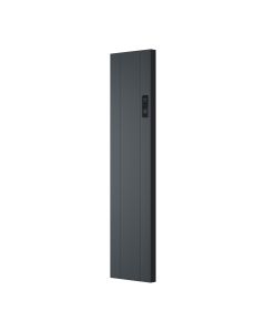 Reina Nika Vertical Anthracite WiFi vertical electric panel radiator — 1600mm x 362mm front view product image