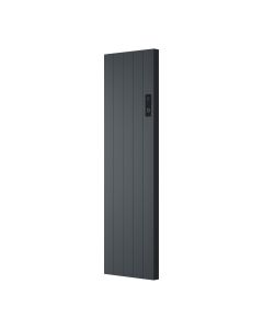Reina Nika Vertical Anthracite WiFi vertical electric panel radiator — 1600mm x 453mm front view product image