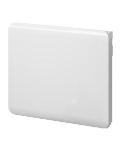 Reina Odet White WiFi designer electric radiator — 500mm x 600mm front view product image