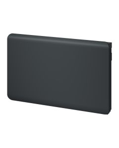 Reina Odet Anthracite WiFi designer electric radiator — 500mm x 820mm front view product image