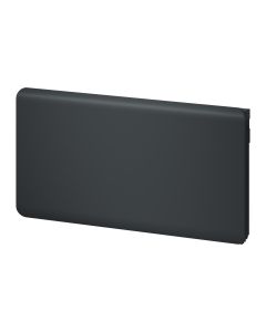 Reina Odet Anthracite WiFi designer electric radiator — 500mm x 990mm front view product image