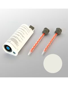 Rice Solid Surface Joint Adhesive 50ml - 50ml cartridge shown with mixing nozzles
