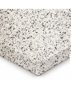 Terrazzo Effect solid surface worktop - square-edged satin board - Coreluxe Traditional Terrazzo