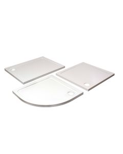 Kartell 45mm 1100 x 760mm Rectangle Shower Tray Includes 90mm Fast Flow Waste KRR1176L