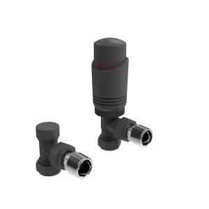 Kartell K-Design Twin Pack TRV, Anthracite, Angled