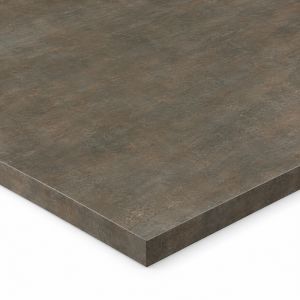 Burnished Coin Formica Aria worktop F3708 - textured matt bronze square-edged slab