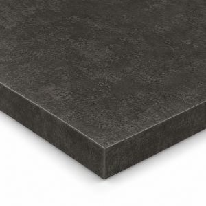 Elemental Graphite Formica Aria worktop F8833 - textured matt dark grey square-edged slab