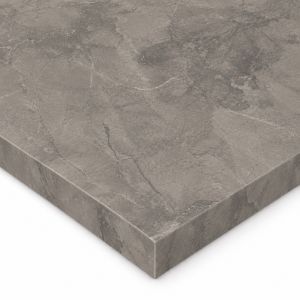 Marmara Shade Formica Aria worktop F5612 - textured matt grey square-edged slab