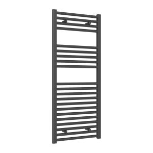 Reina Diva Flat Anthracite Electric Heated Towel Rail 1200 x 500mm