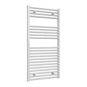 Reina Diva Flat White Electric Heated Towel Rail 1200 x 600mm