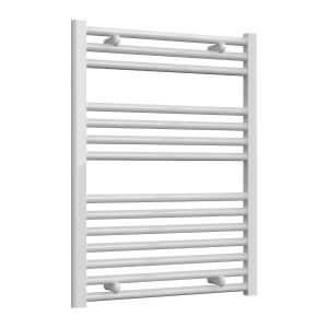 Reina Diva Flat White Electric Heated Towel Rail 800 x 600mm